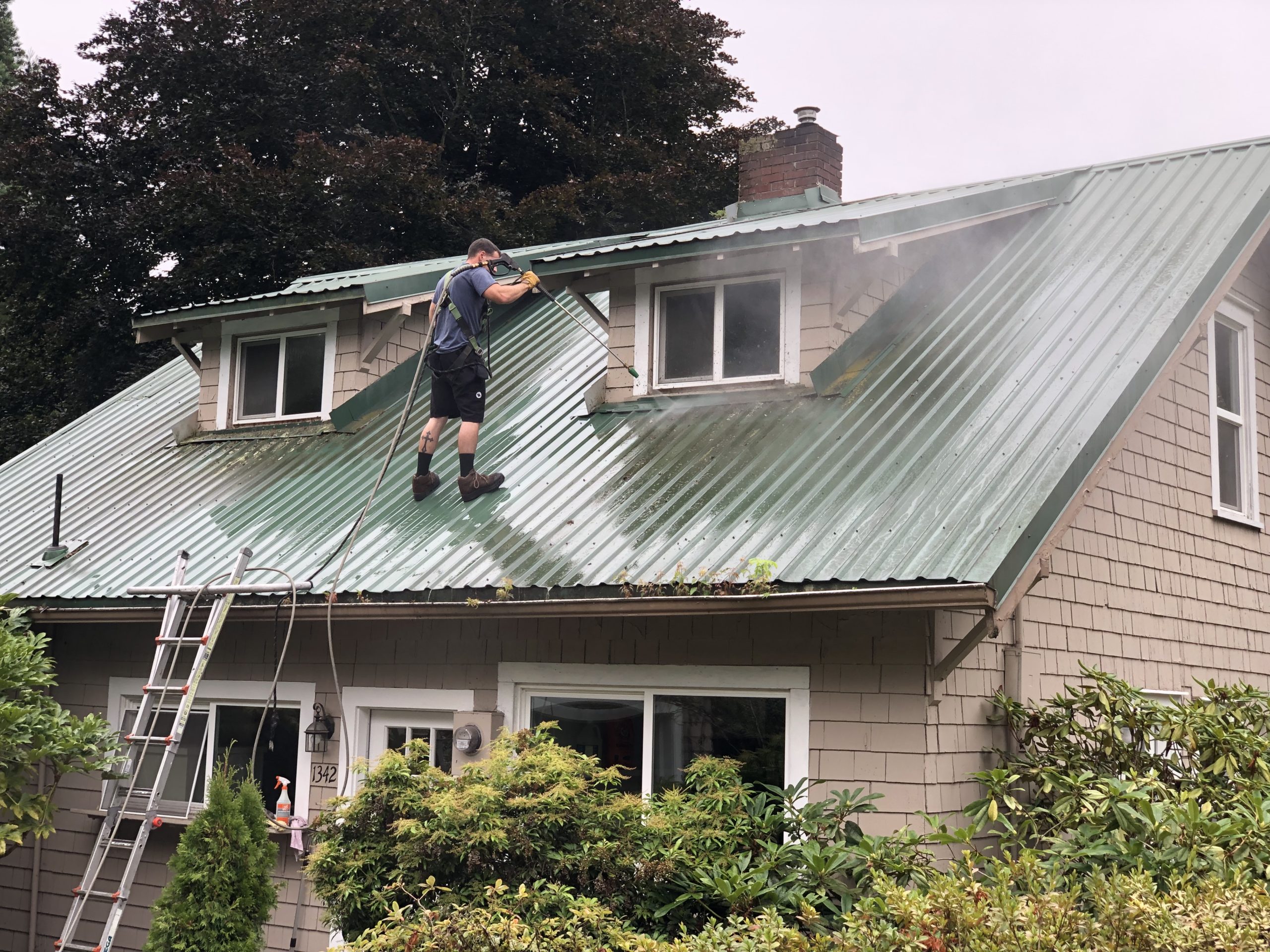 Metal Roof Cleaning – Forcewashing – Roof Cleaning & Gutter Cleaning