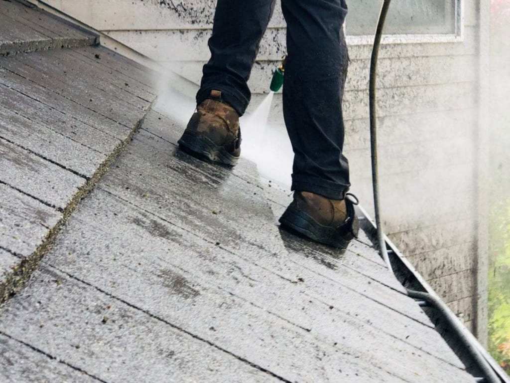 Custom roof cleaning in Vancouver WA