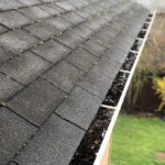 Before roof and gutter cleaning by Forcewashing in Portland OR & Vancouver WA